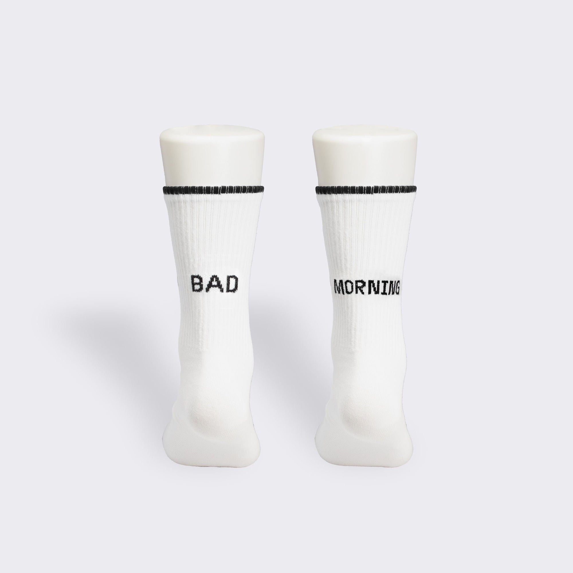 Bad MORNING Crew Socks